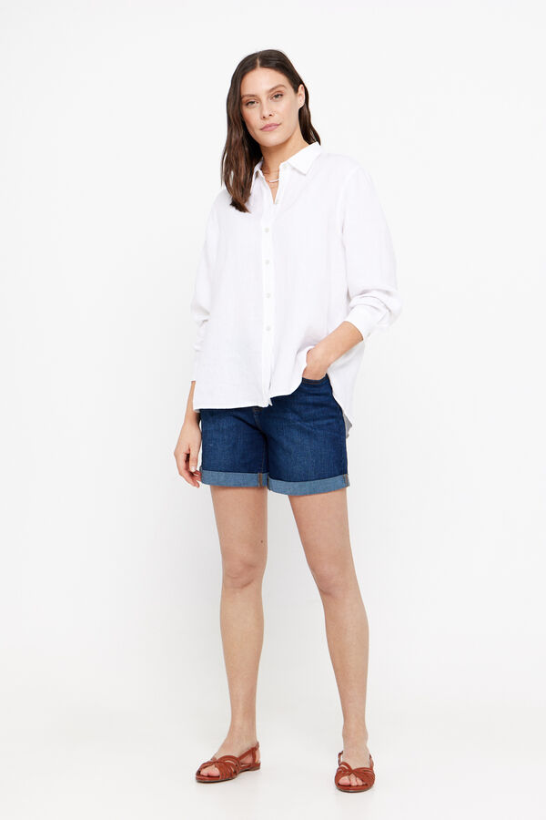 Cortefiel Cal&ccedil;&otilde;es b&aacute;sicos denim Azul