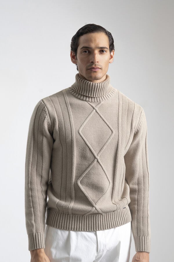 PuroEGO Jersey aran cuello alto Arena