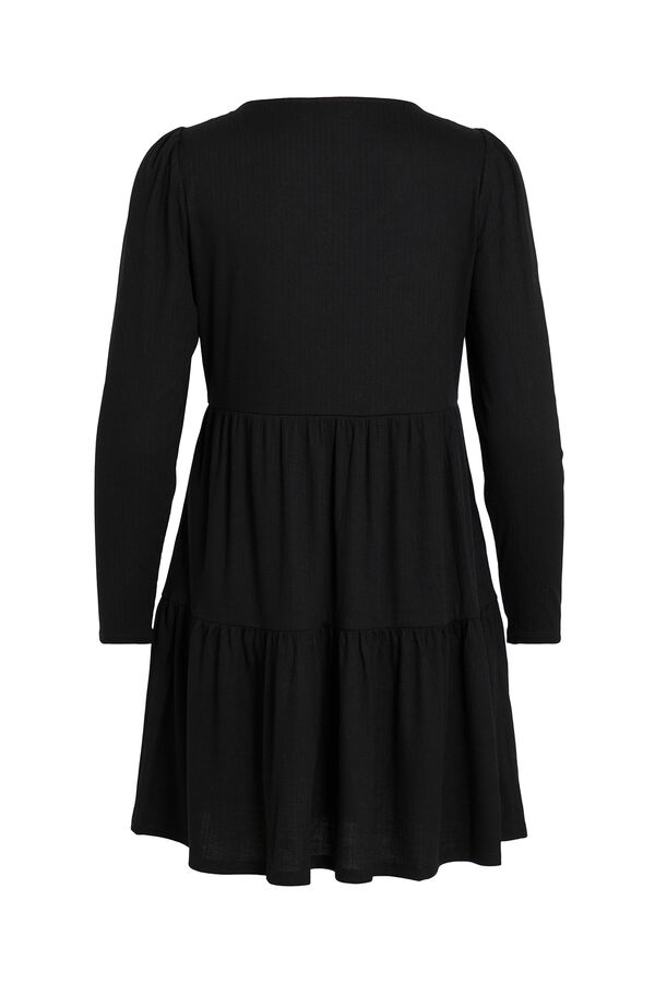 Cortefiel Vestido holgado Negro