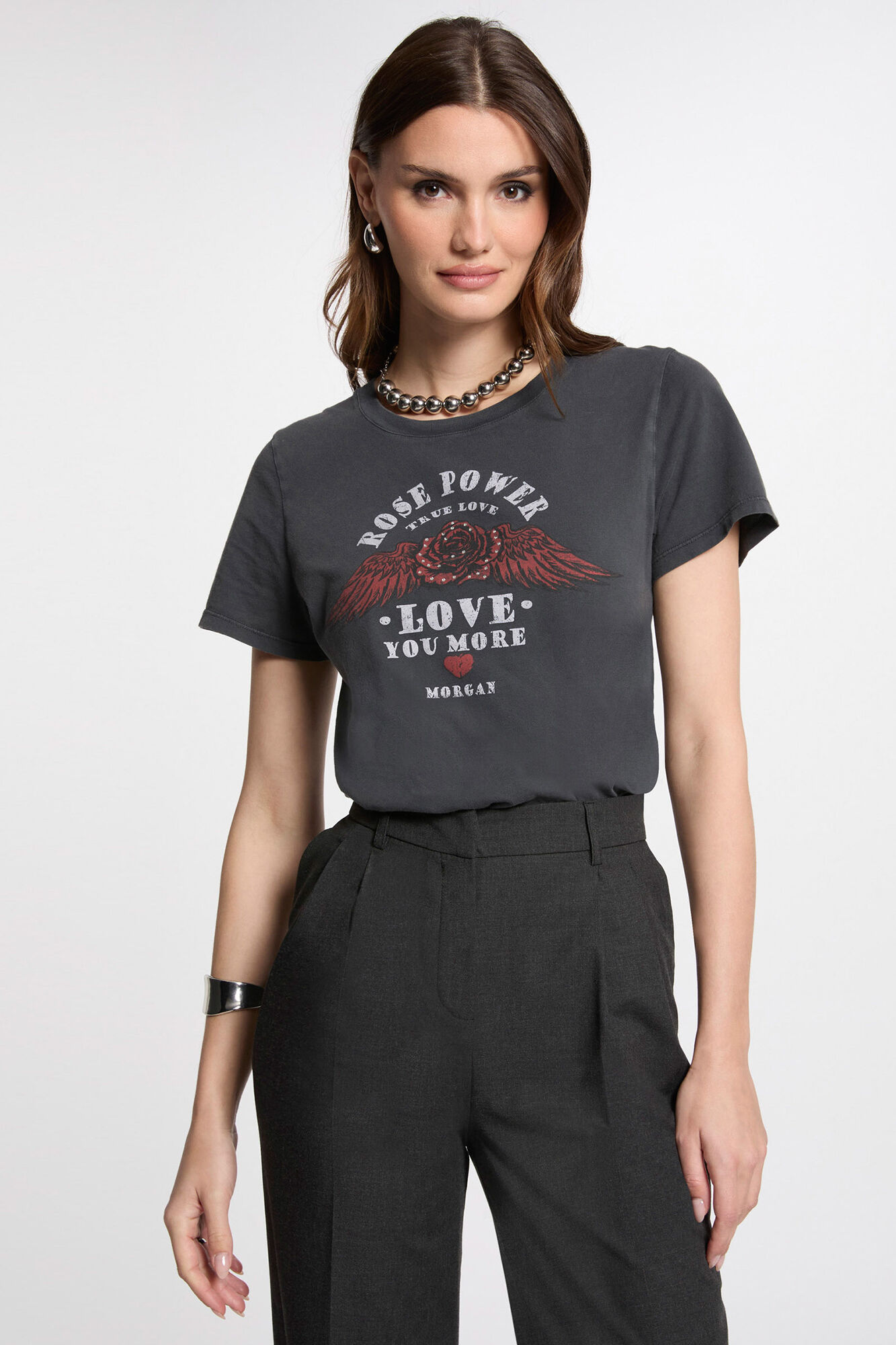 Morgan Camisola com texto