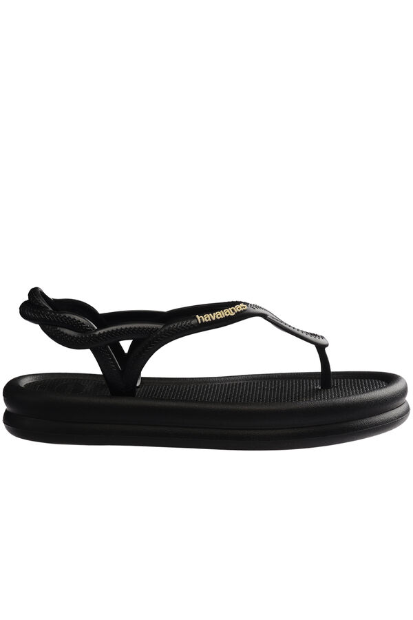 Havaianas Sand&aacute;lias Luna Puffed Up Preto