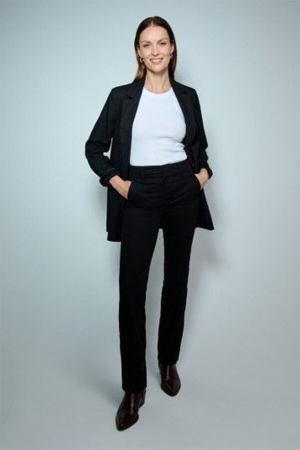 Salsa Jeans Jeans Secret push in chino reto Preto