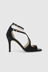 Lodi Sandalia tac&oacute;n Negro