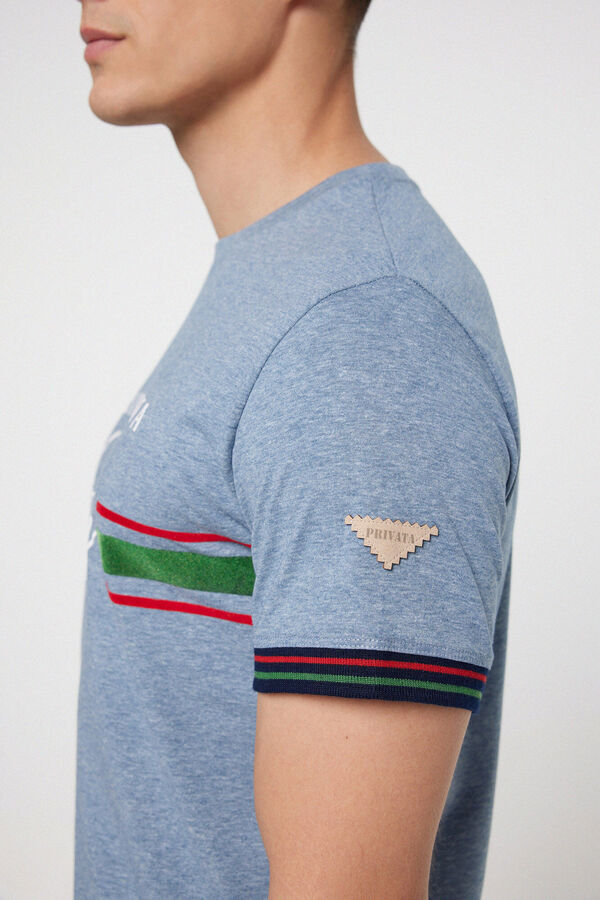 Privata Camiseta manga corta "style" Azul