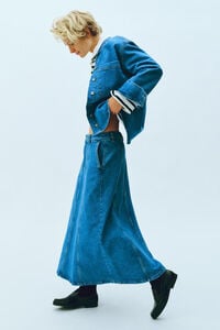 Selected Femme Saia de ganga midi