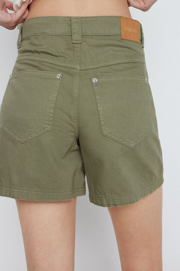 Slowlove Short Canes&uacute; delantero Kaki