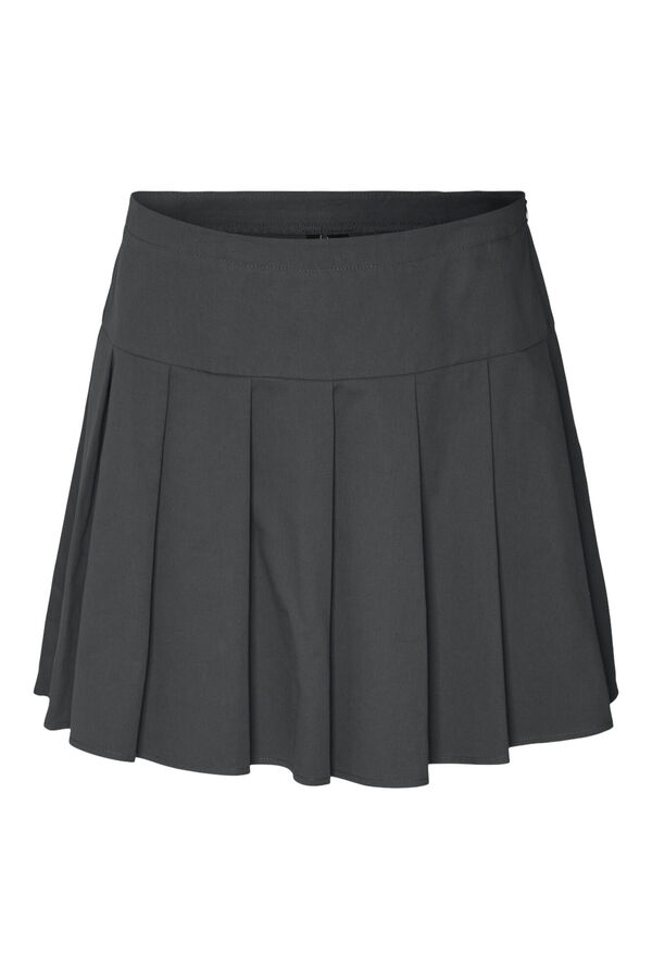 Vero Moda Saia curta com pranchas Cinzento