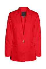 Vero Moda Americana de manga larga con bot&oacute;n Rojo