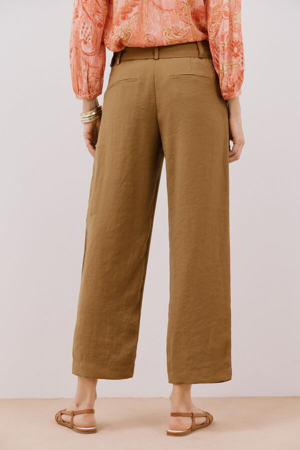 Cortefiel Cal&ccedil;as com cinto Verde