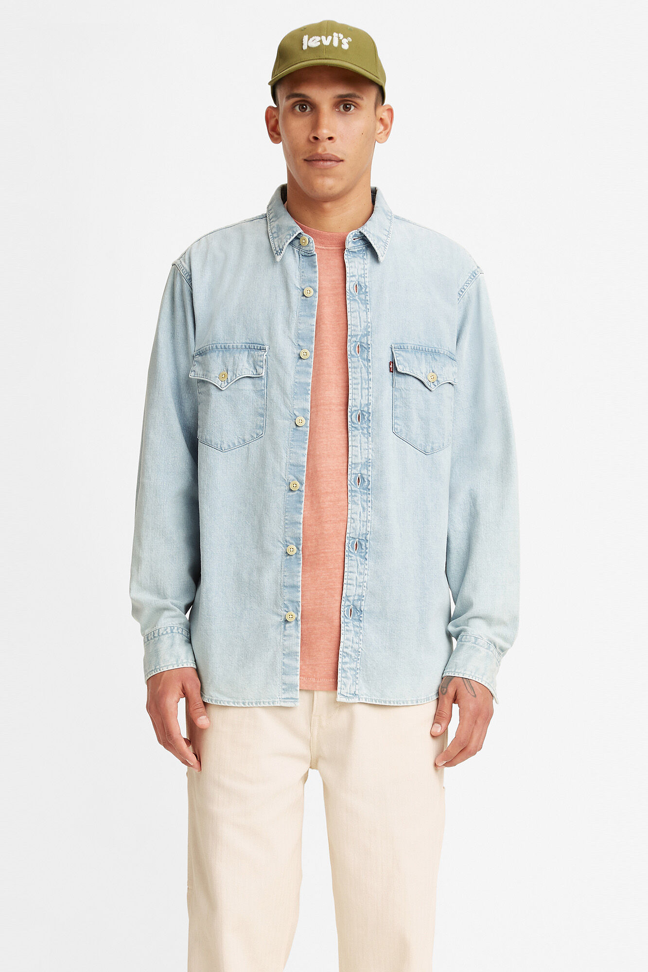 Camisa vaquera hombre best sale levi's