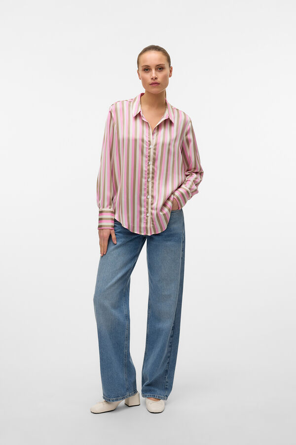 Vero Moda Camisa riscas manga comprida Subiu