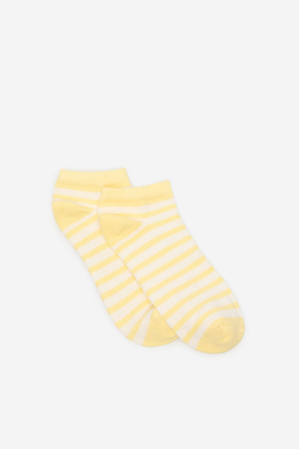 Cortefiel Meia curta marinheiro Dourado