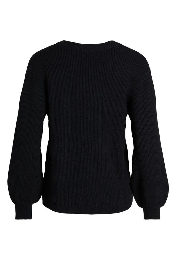 Object Camisola manga balão Preto