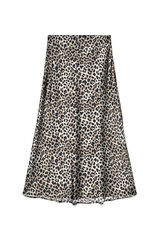 Vero Moda Falda midi satinada Blanco