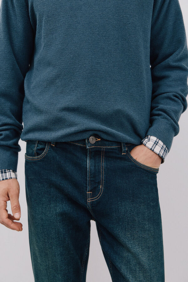 Cortefiel Jeans regular fit Azul