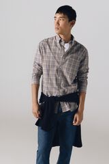 Cortefiel Camisa xadrez popelina Granada