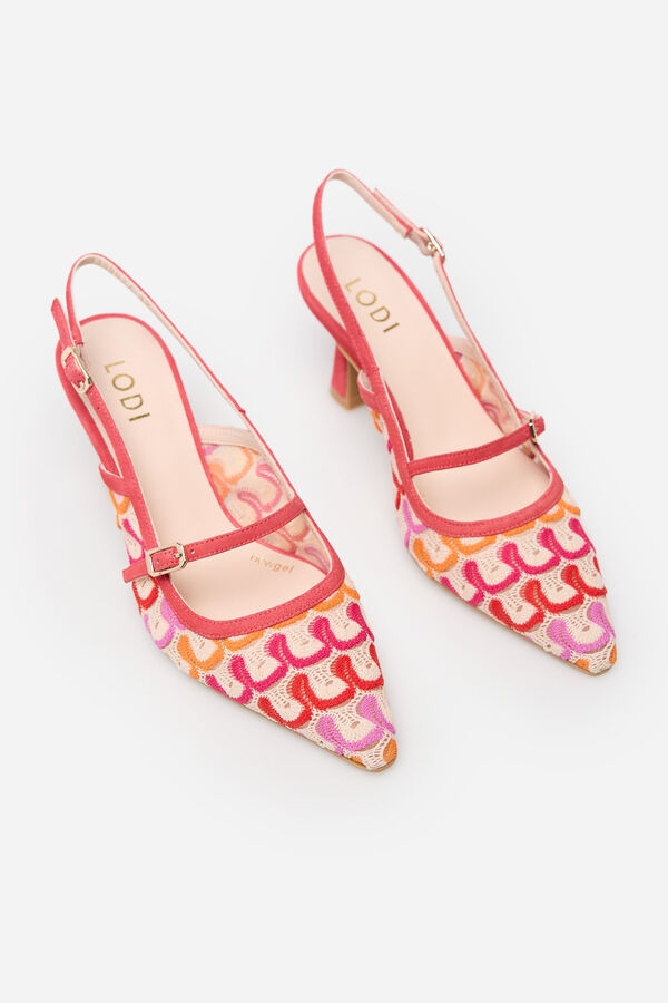 Lodi Tênis de cano baixo aberto Multicolorido