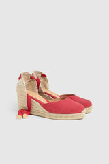 Casta&ntilde;er Alpargata Carina Rojo