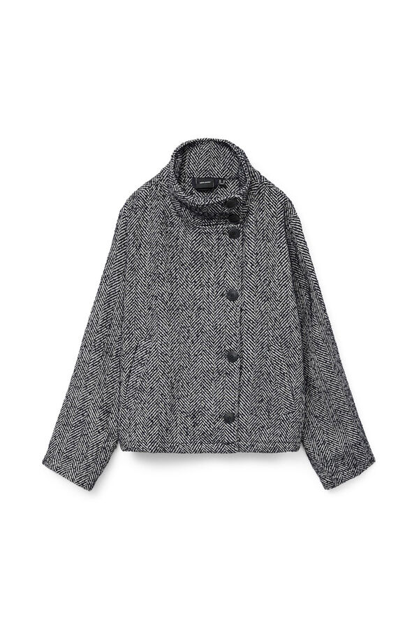 Vero Moda Cazadora estructura espiga Azul marino