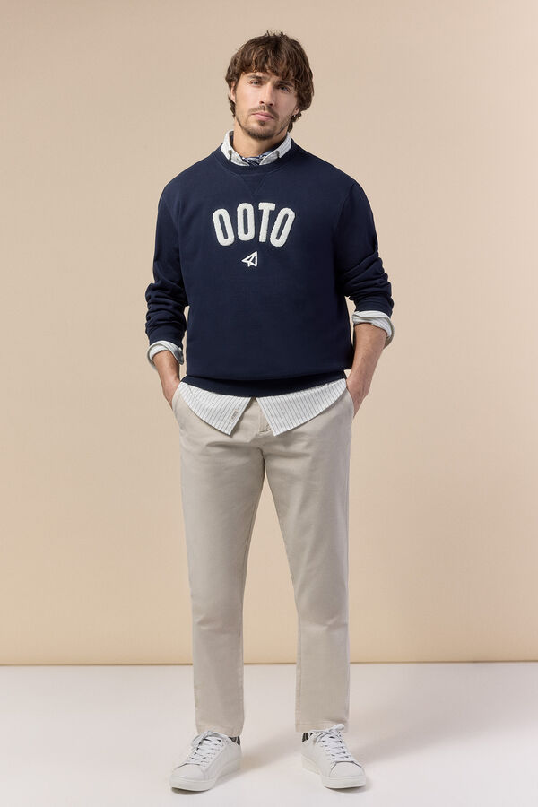 OOTO Chino casual slim Beige