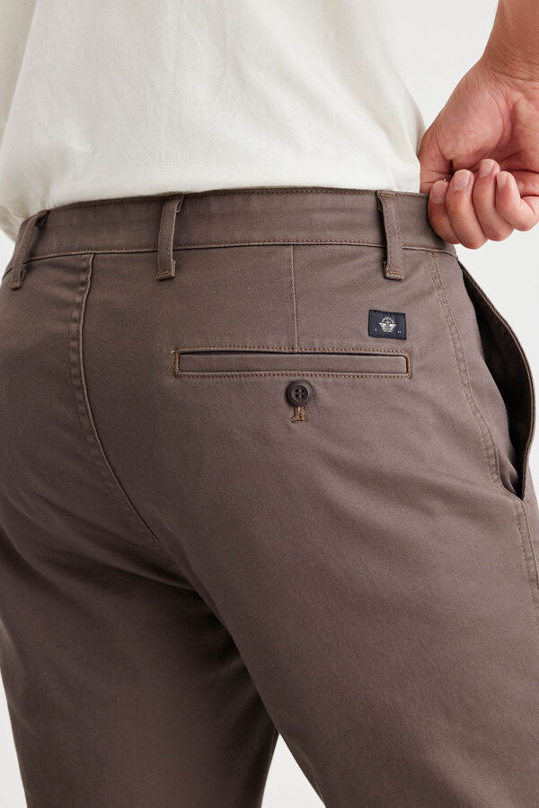 Dockers Pantalones chinos casual Marr&oacute;n