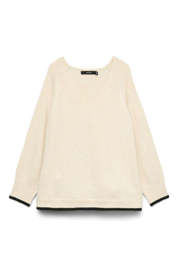 Vero Moda Curve Jersey de punto talla grande Gris