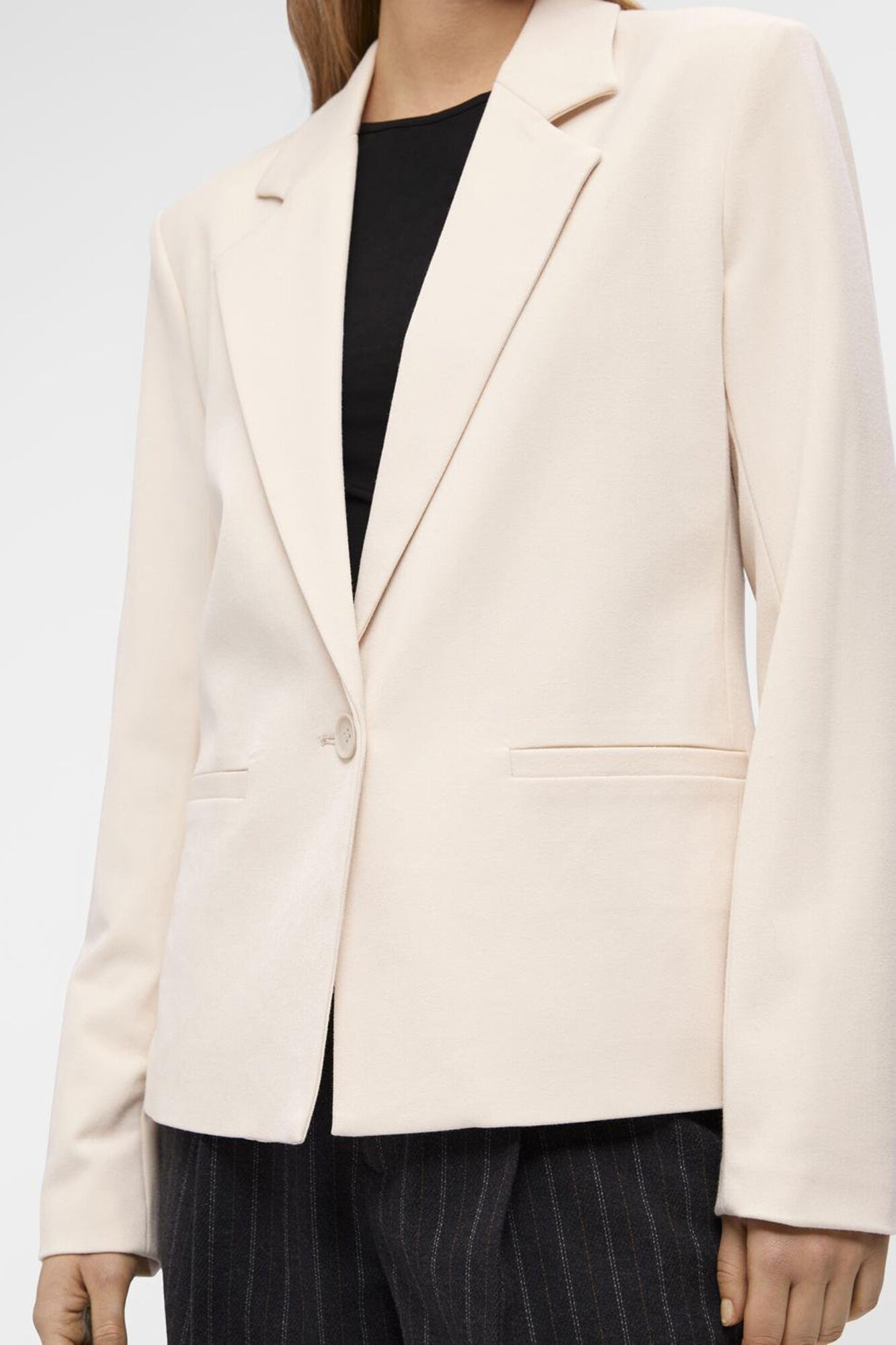 Object Blazer justo manga comprida