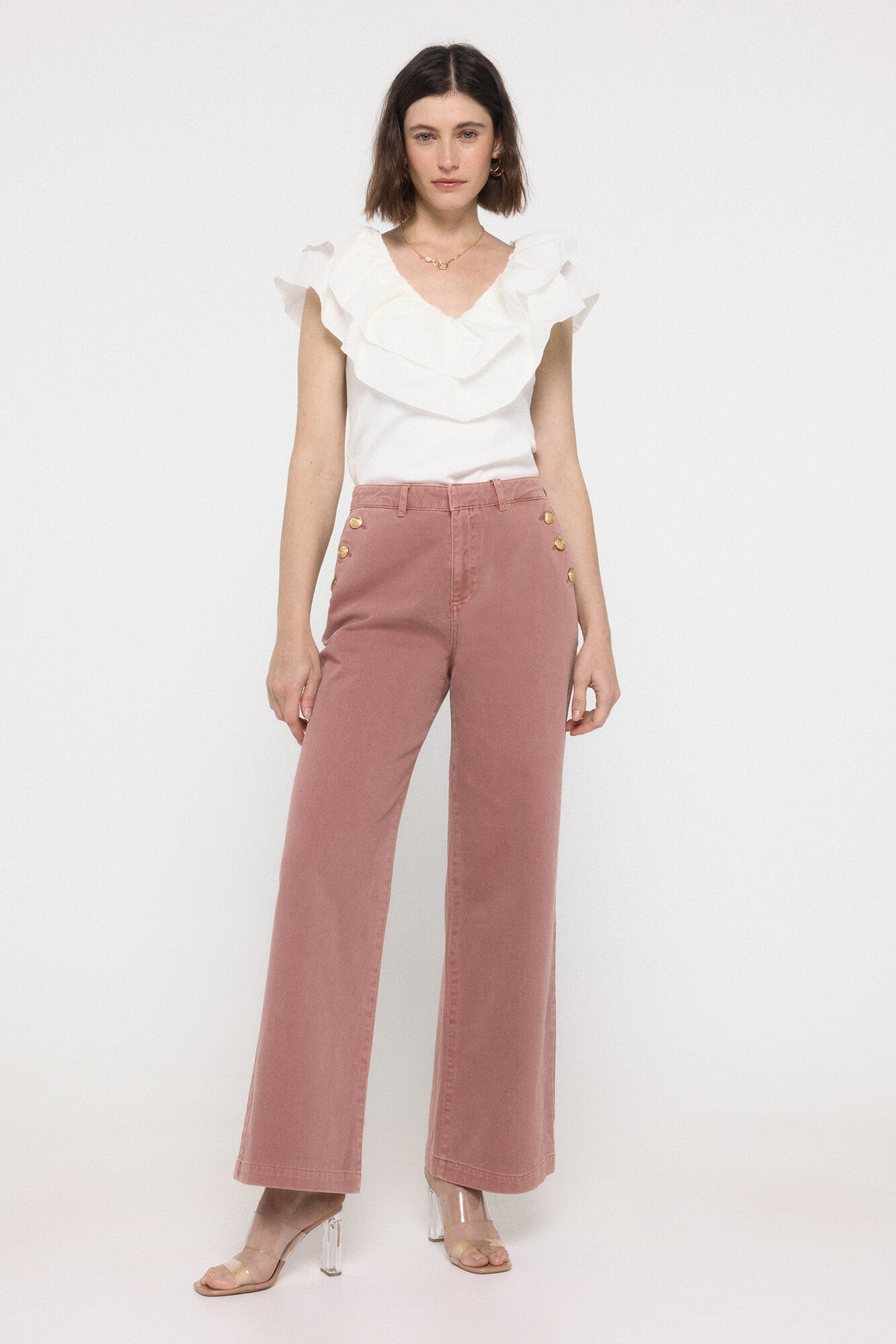 Vero Moda Jeans de tiro alto