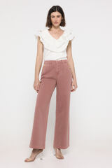 Vero Moda Jeans de tiro alto Rosa