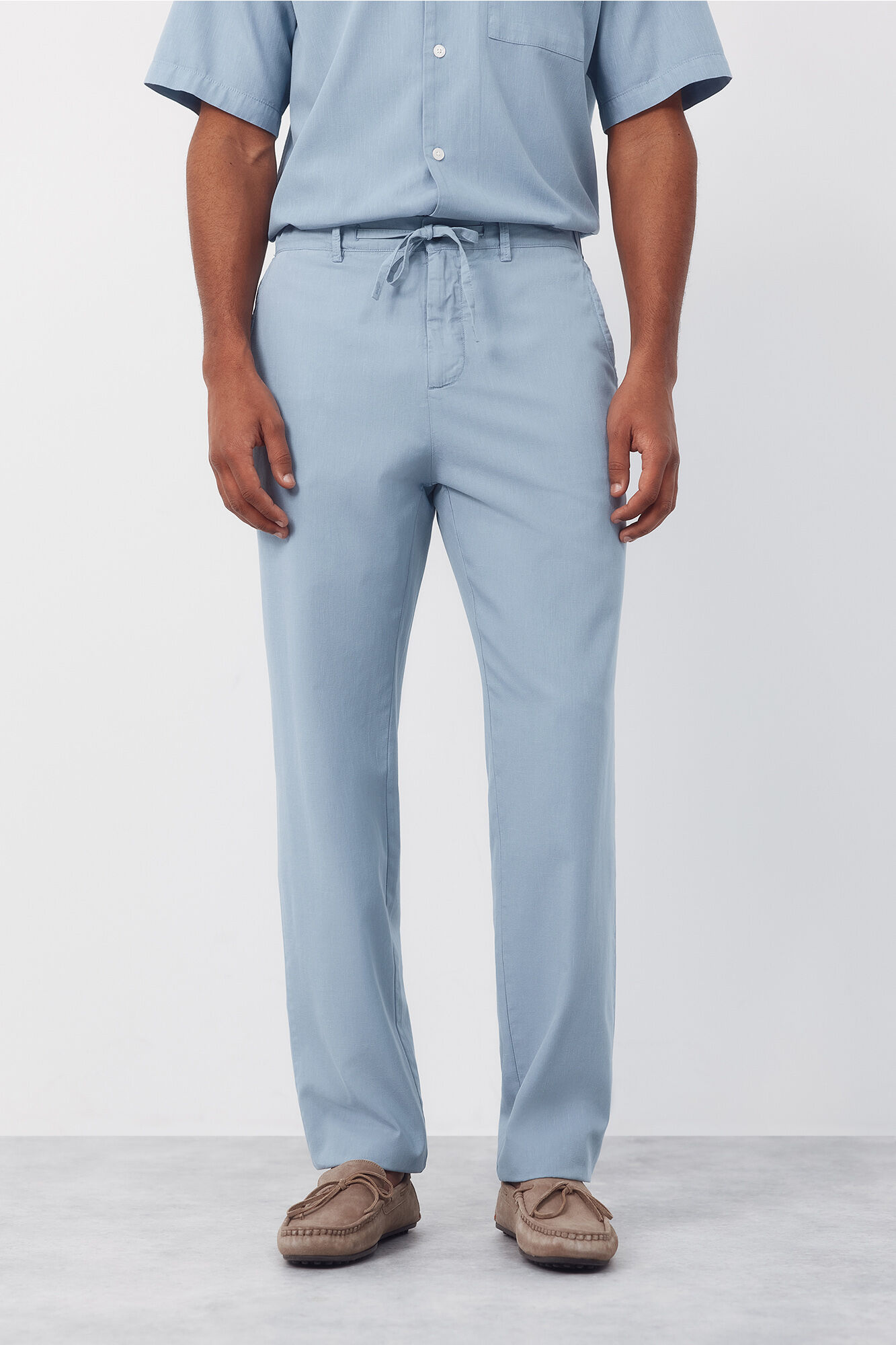 Cortefiel Pantal&oacute;n con gomas y cordones regular