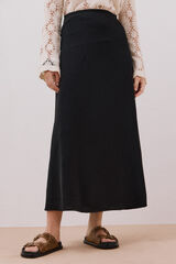 Slowlove Falda evas&eacute; Negro