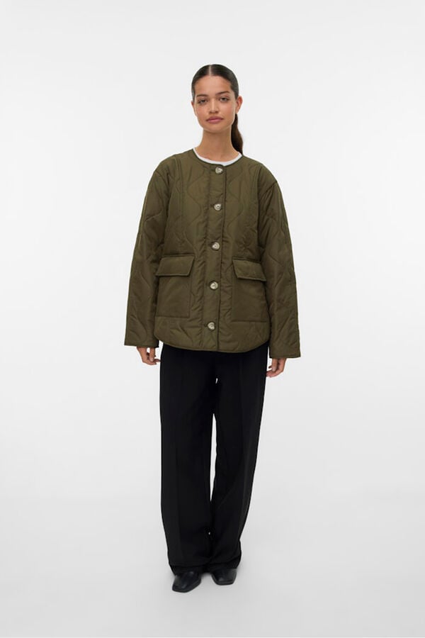 Vero Moda Casaco acolchoada Verde