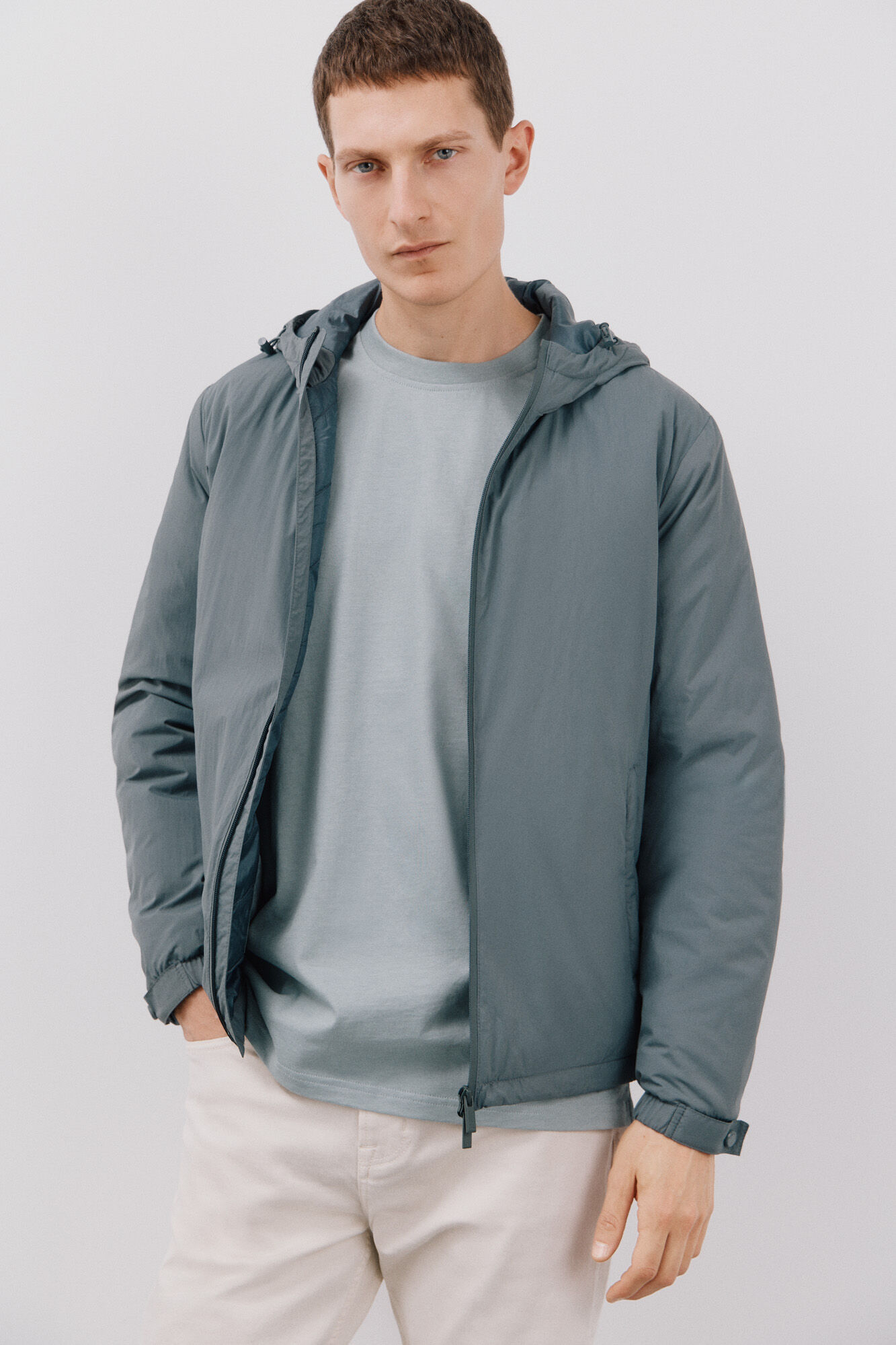 Cortefiel Jaqueta com capuz