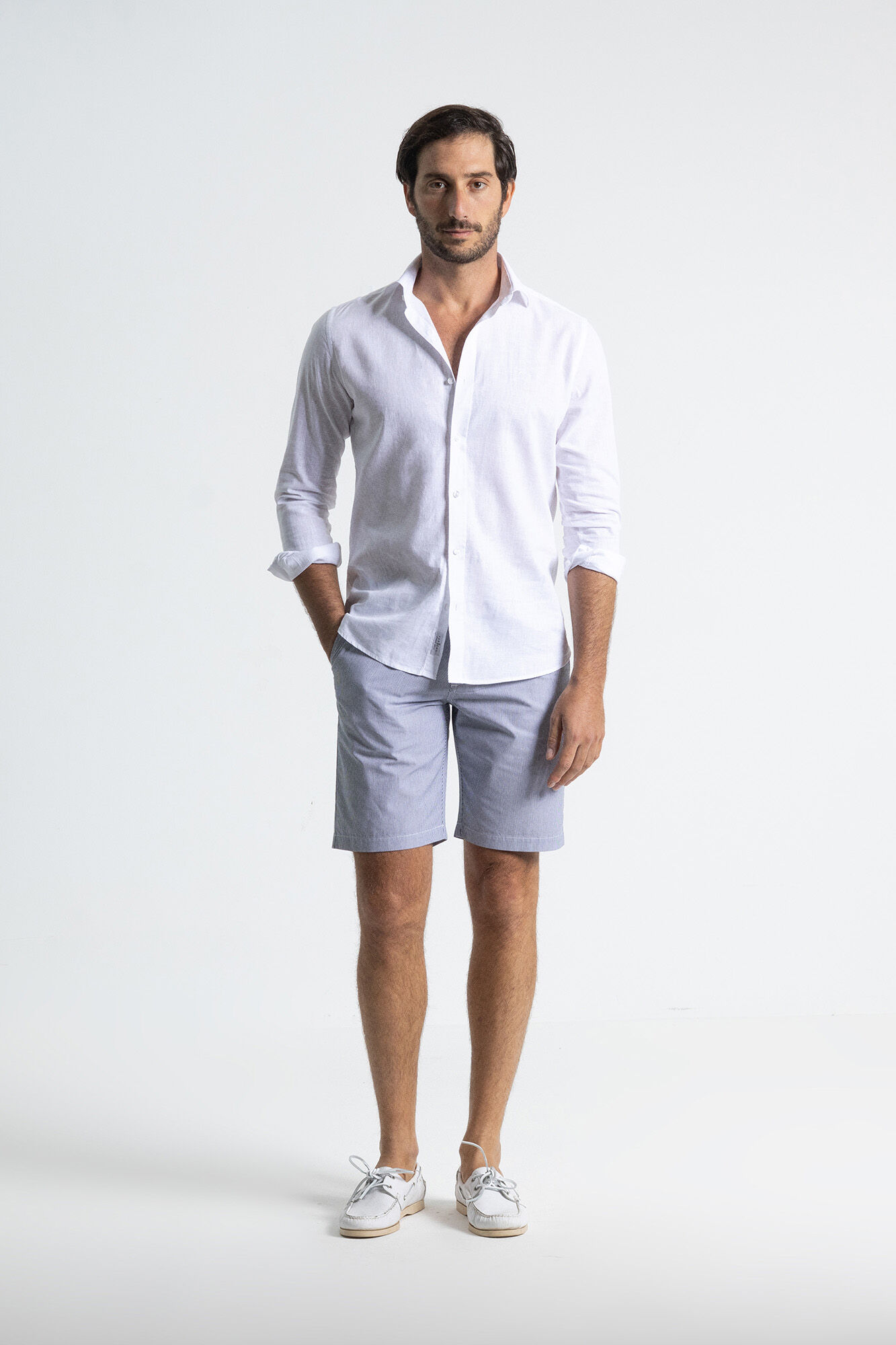 PuroEGO Bermuda de rayas