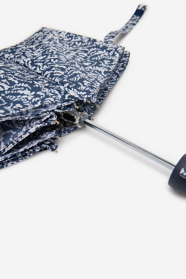 Cortefiel Paraguas estampado Estampado azul