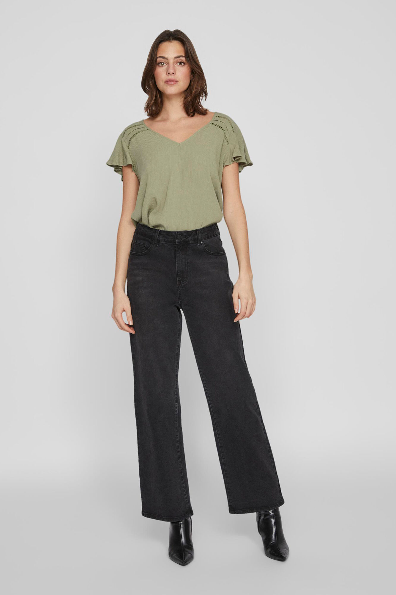 Vila Blusa cuello escote