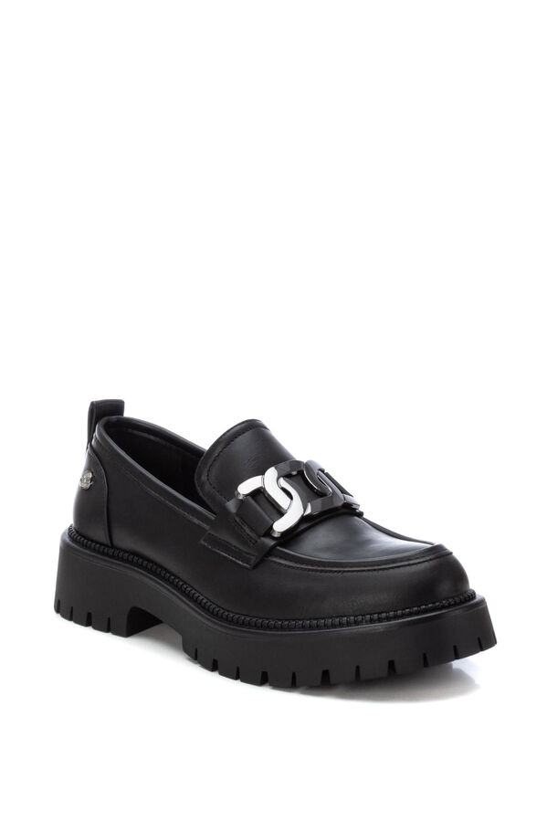 XTI Mocassim feminino Preto