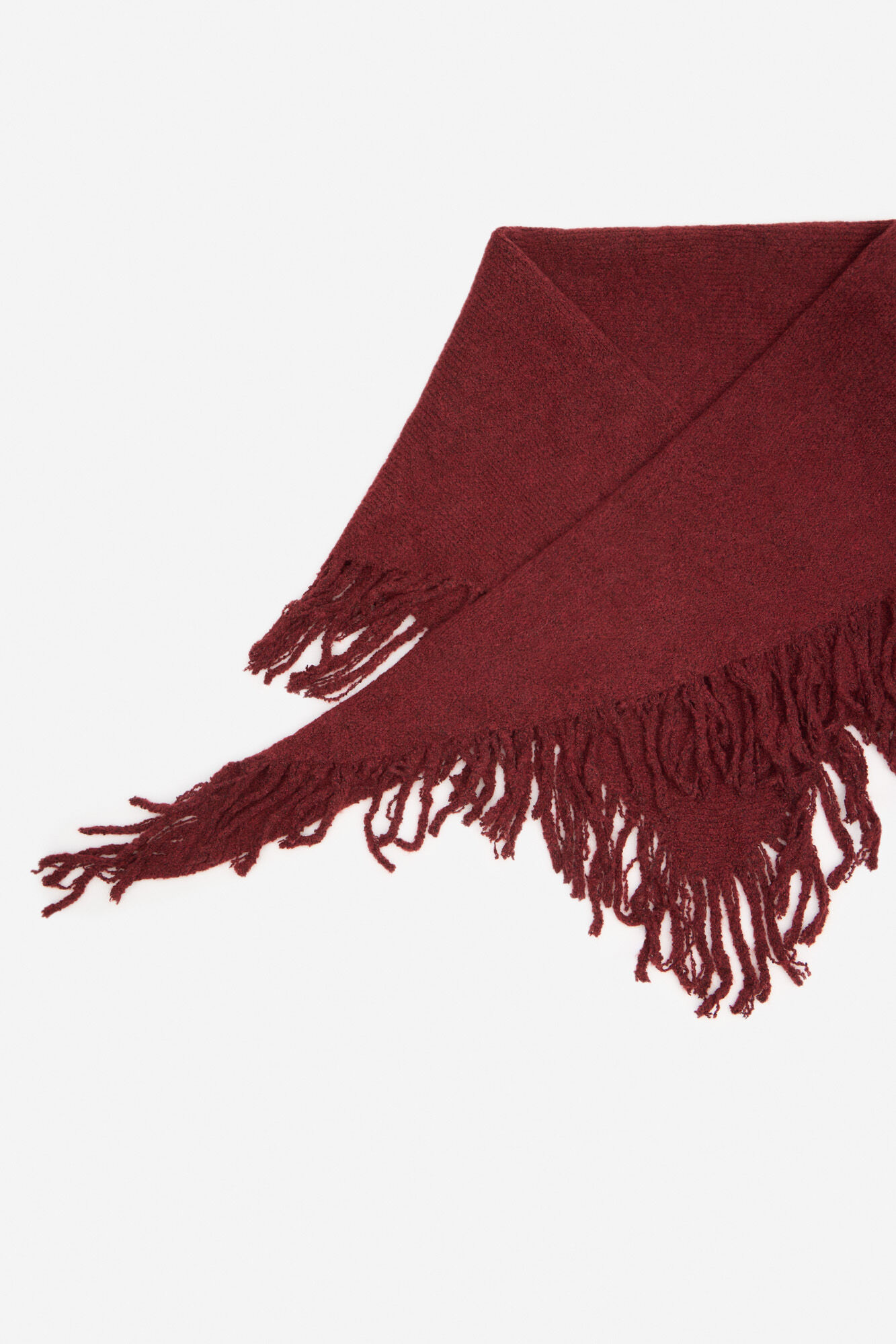 Cortefiel Poncho franjas
