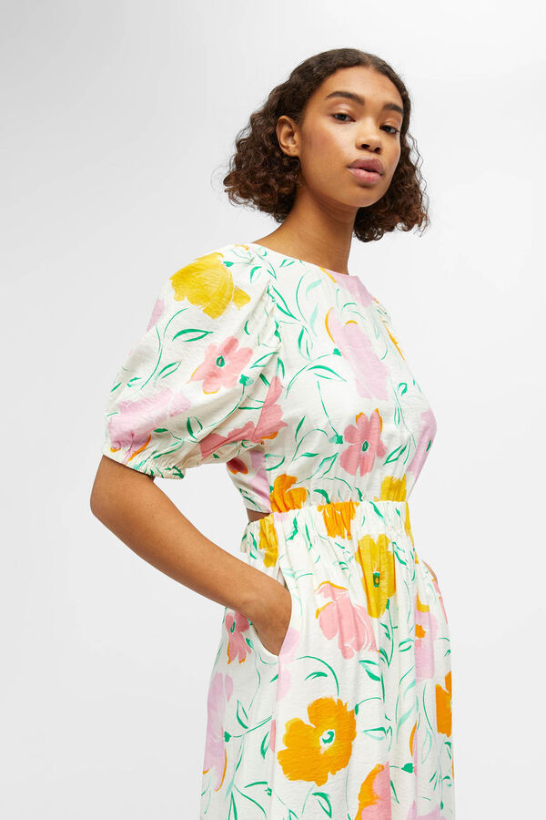 Object Vestido largo espalda descubierta Blanco