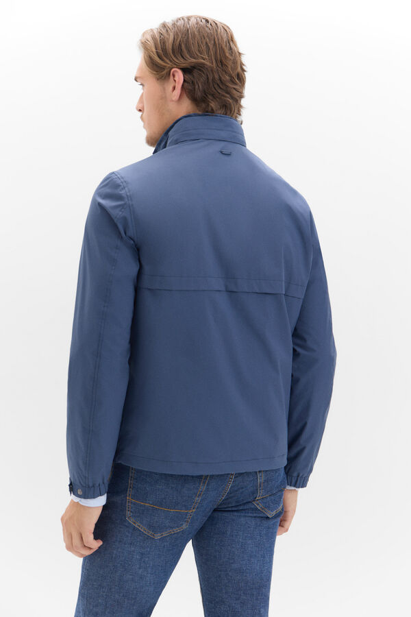 Cortefiel Blus&atilde;o t&eacute;cnico leve Azul