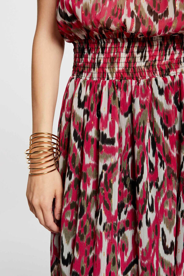 Morgan Vestido ajustado estampado Multicolorido