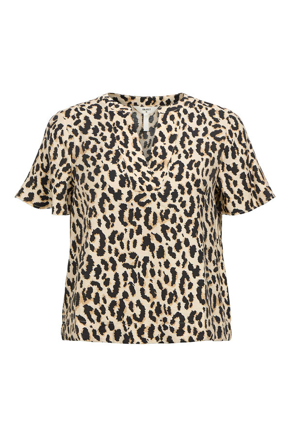 Object Top estampado Gris