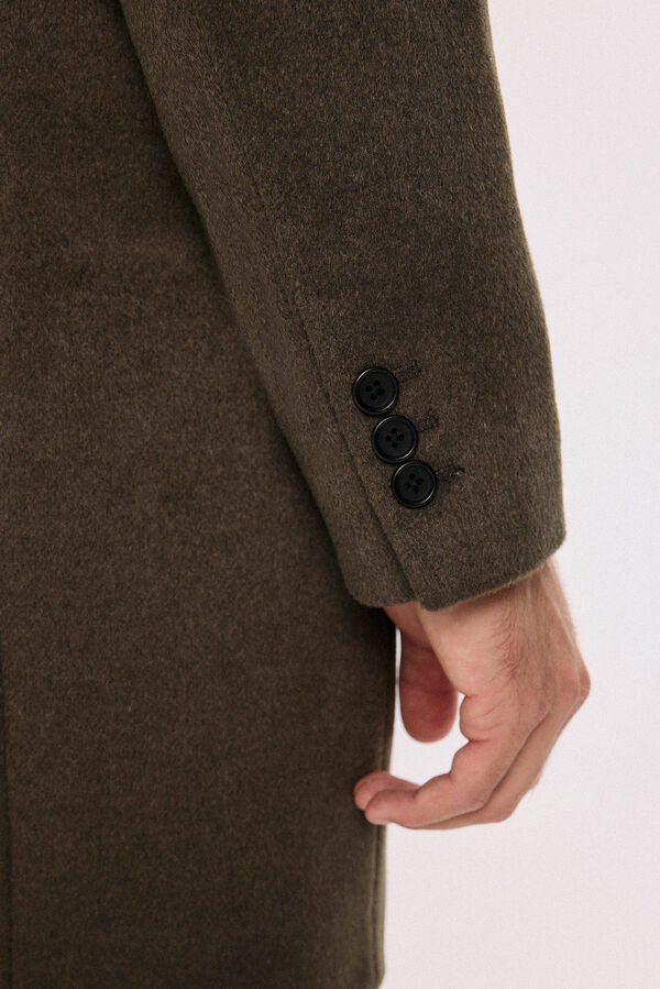 Jack & Jones Sobretudo longo com fecho combinado Verde