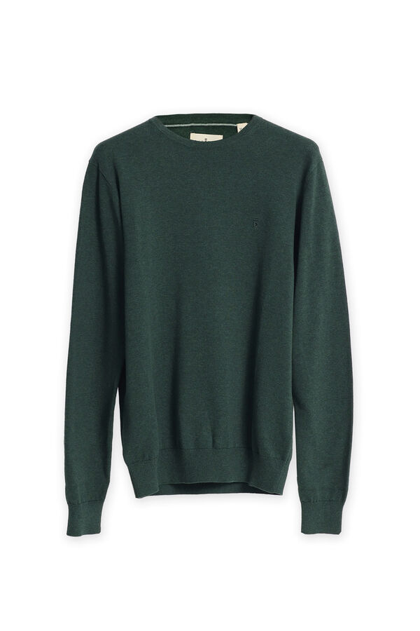 PuroEGO Jersey cuello redondo Verde