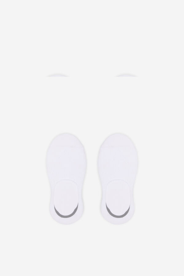 Cortefiel Meia COOLMAX&reg; invis&iacute;vel Branco