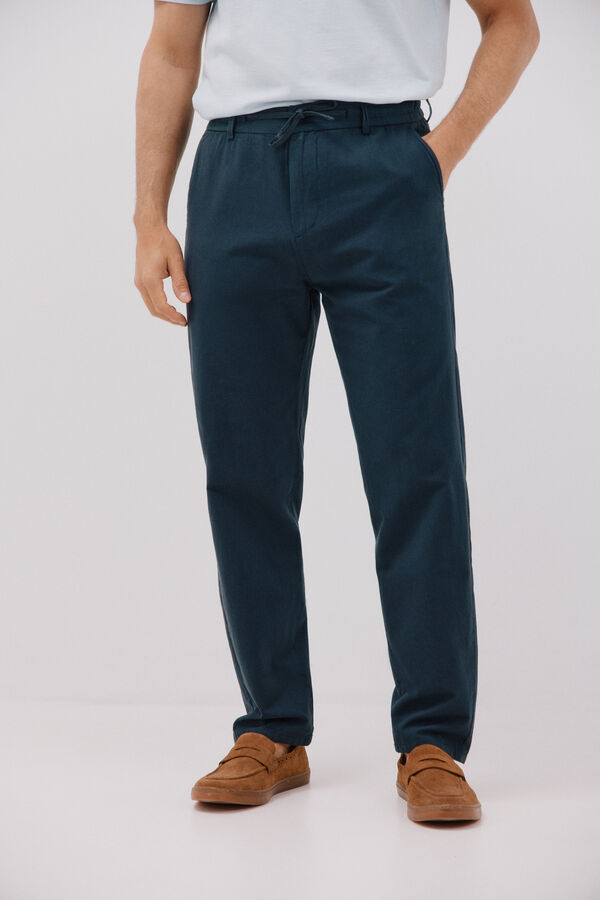 Cortefiel Cal&ccedil;a social  Azul