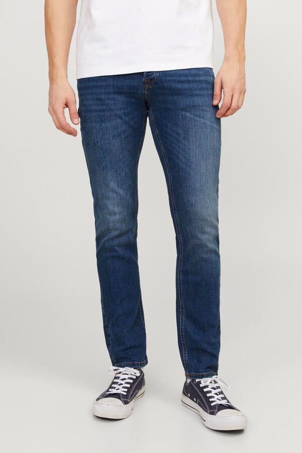 Jack & Jones Jeans slim straight fit Azul