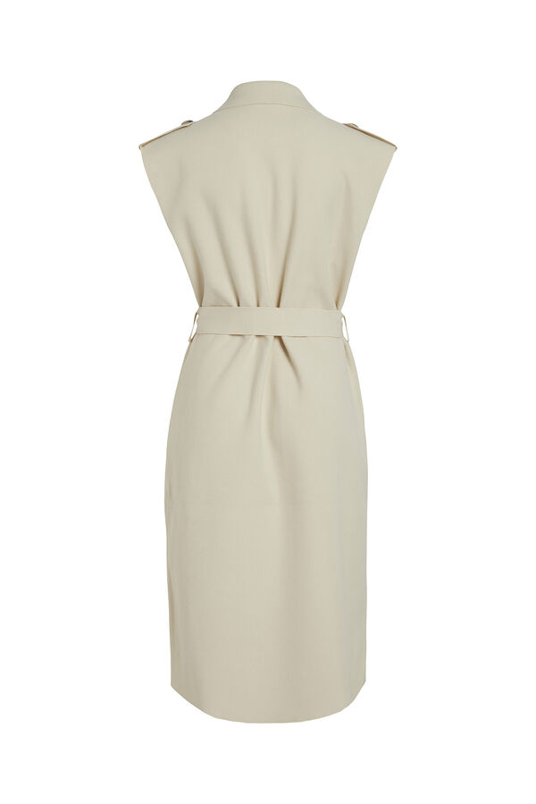 Vila Colete de malha Cinzento