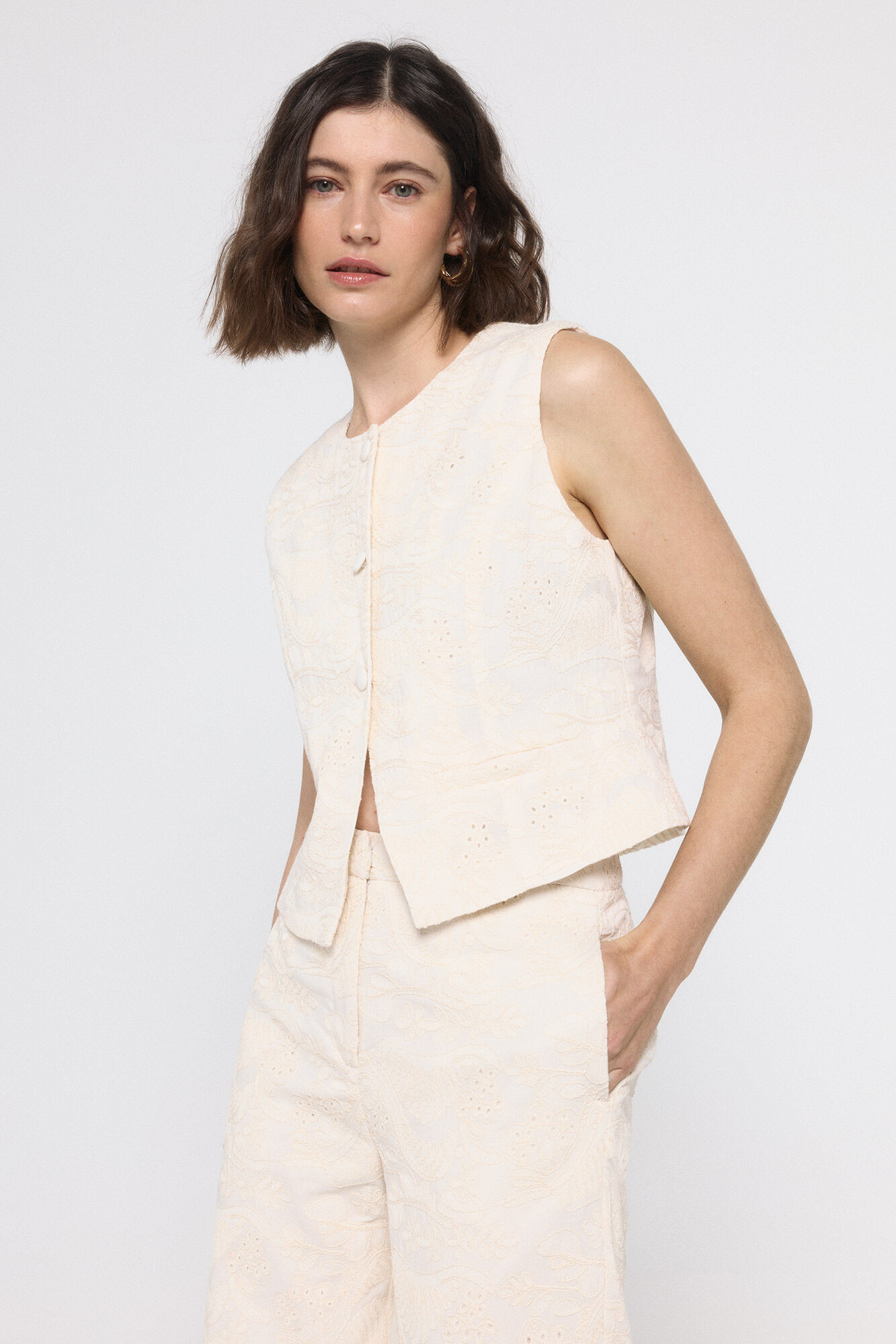 Vero Moda Colete com bordado