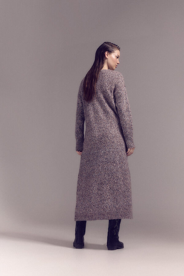 Slowlove Chaqueta punto larga Arena